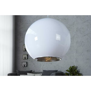LuxD 16649 Lampa Sphere bílá závěsné svítidlo