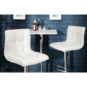 LuxD Designová barová židle Modern White