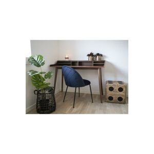 Norddan Designová židle Ernesto, modrá / černá