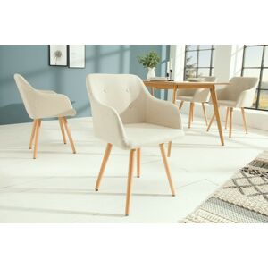 LuxD Designová židle Norway přírodní