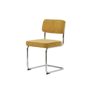 Furniria Designová konzolová židle Denise žlutá