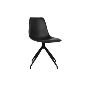 Norddan Designová otočná židle Latasha černá