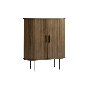 Furniria Designová skříňka Vasiliy 118 cm kouřový dub