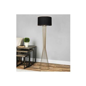 Sofahouse 29585 Designová stojanová lampa Fellini 155 cm černá / zlatá - skladem