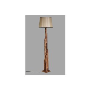 Sofahouse 28829 Designová stojanová lampa Naime 165 cm hnědá