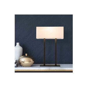 Sofahouse 28838 Designová stolní lampa Kaavia 52 cm bílá / černá