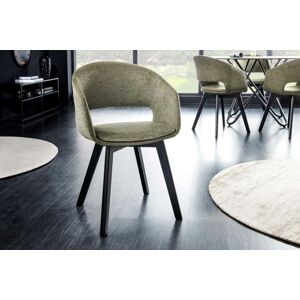 LuxD Designová židle Colby zelená