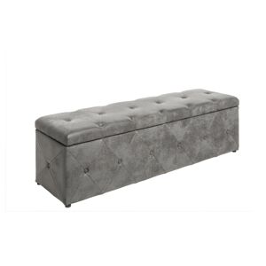 LuxD Designová lavice Spectacular 140 cm antik šedá