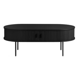 Furniria Designový konferenční stolek Vasiliy 120 cm černý dub