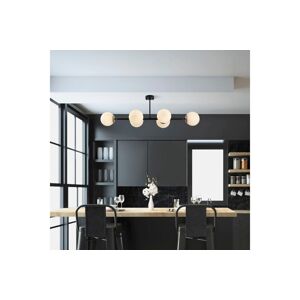 Sofahouse 28524 Designový lustr Daleyza 110 cm černý závěsné svítidlo