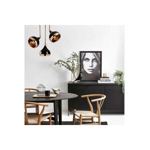 Sofahouse 28536 Designový lustr Salwah 50 cm černý závěsné svítidlo