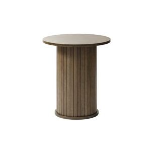 Furniria Designový odkládací stolek Vasiliy 50 cm kouřový dub