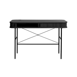 Furniria Designový psací stůl Vasiliy 120 cm černý dub