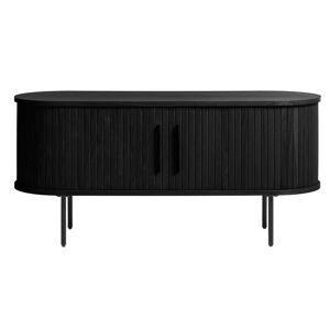 Furniria Designový TV stolek Vasiliy 120 cm černý dub