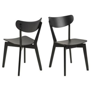 Dkton Designová jídelna židle Nieves černá