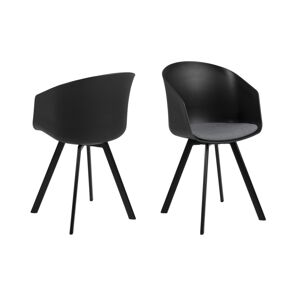 Dkton Designová židle Almanzo černá