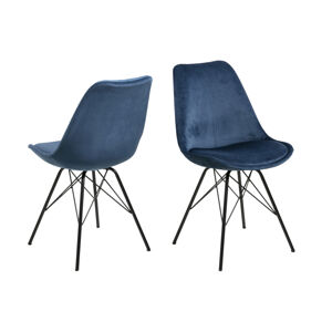 Dkton Designová židle Nasia navy modrá
