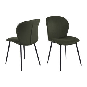 Dkton Designová židle Nenitte olivově zelená
