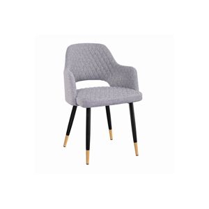 LuxD Designová židle Laney světlešedá