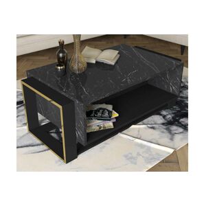 Sofahouse Designový konferenční stolek Olivera 106,4 cm černý