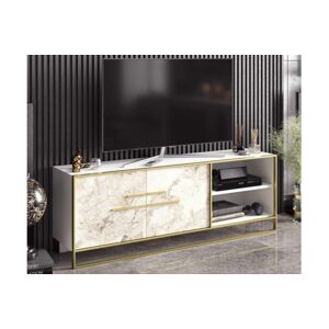 Sofahouse Dizajnový TV stolík Abequa 160 cm biely