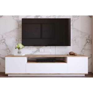 Sofahouse Dizajnový TV stolík Belisario 180 cm biely