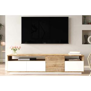 Sofahouse Dizajnový TV stolík Belisario II 180 cm biely