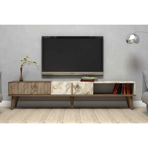 Sofahouse Dizajnový TV stolík Cadelaria 180 cm orech biely