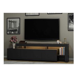 Sofahouse Dizajnový TV stolík Calissa 192 cm antracitový