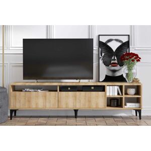 Sofahouse Dizajnový TV stolík Quana 180 cm vzor dub