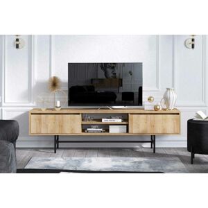 Sofahouse Dizajnový TV stolík Umika 180 cm vzor dub