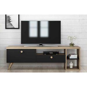 Sofahouse Dizajnový TV stolík Ximena 150 cm čierny