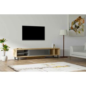 Sofahouse Dizajnový TV stolík Xiomara 160 cm antracitový