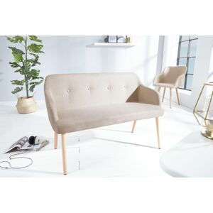 LuxD Dizajnová lavice Sweden přírodní