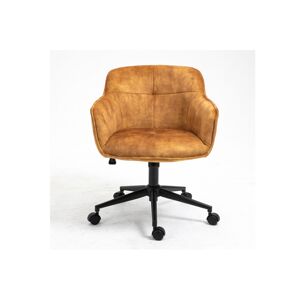 LuxD Kancelářská židle Natasha hořčicová žlutá