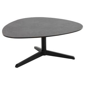 Dkton Keramický konferenční stolek Ahab 84 cm černý