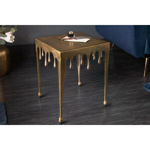 LuxD Designový odkládací stolek Gwendolyn S 44 cm zlatý