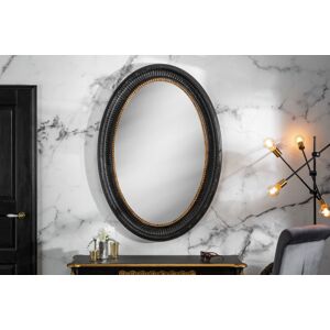 LuxD Nástěnné zrcadlo Kathleen 135 cm černo - zlaté