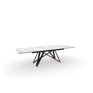 LuxD Roztahovací keramický stůl Callen 180-220-260 cm šedý