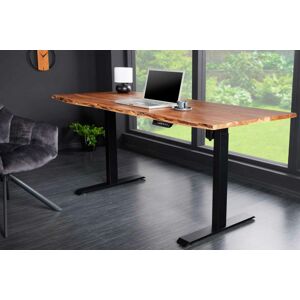 LuxD Výškově nastavitelný psací stůl Massive 160 cm akácie